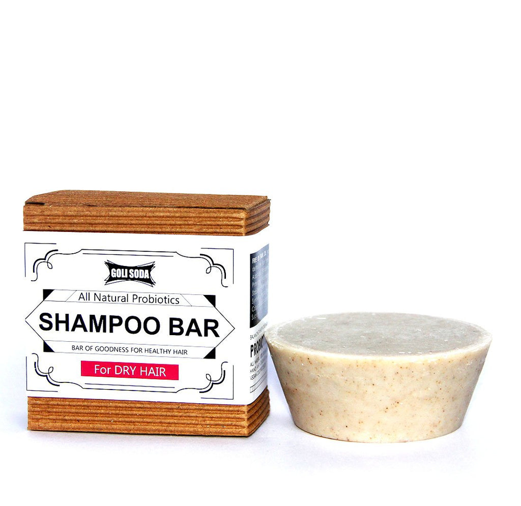 NATURAL PROBIOTIC SHAMPOO BAR FOR DRY HAIR by GOLI SODA - Vnya, Of the Wild